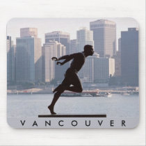 Vancouver - Harry Jerome Statue mousepads by BebeZed Vancouver - Harry Jerome Statue mousepads