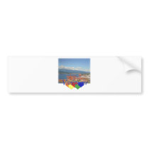 Vancouver Hearts bumper stickers by Brookelorren Vancouver Hearts bumper stickers