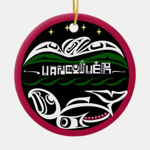 Humpback Salmon (ocean phase) Christmas Tree Ornaments