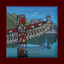 Vancouver Magnet Souvenir Magnet Buttons & Gifts magnets