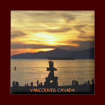 Vancouver Magnet Souvenir Sunset Beach Magnets magnets
