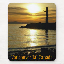 Vancouver Mousepad Souvenir Vancouver Sunset Gifts mousepads