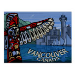 Vancouver Postcards Totem Pole & Landmarks Cards