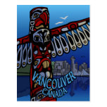 Vancouver Postcards Totem Pole & Landmarks Cards