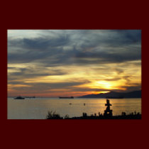 Vancouver Poster English Bay Vancouver Print posters