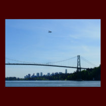 Vancouver Poster Lions Gate Art Prints & Poster posters