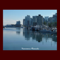 Vancouver Poster Print Vancouver Cityscape Print posters