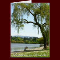 Vancouver Seasons Cards Print Canada Souvenir cards