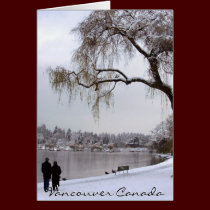 Vancouver Seasons Cards Print Canada Souvenir cards