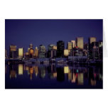 Vancouver skyline, British Columbia, Canada Greeting Cards