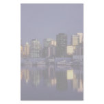 Vancouver skyline, British Columbia, Canada Stationery Paper