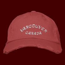 Vancouver Souvenir Baseball Cap Embroidered Cap embroidered hats
