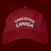Vancouver Souvenir Baseball Cap Embroidered Cap embroidered hats