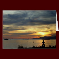 Vancouver Souvenir Cards Inukshuk Landscape Cards