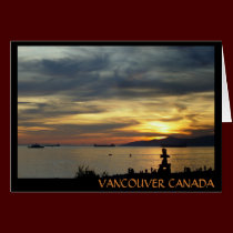 Vancouver Souvenir Cards Vancouver Landscape Cards cards