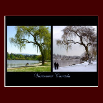 Vancouver Souvenir Postcards Seasons Landscape postcards