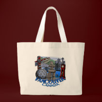 Vancouver Souvenir Tote Bag Landmark Art Bags bags