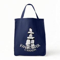 Vancouver Souvenir Tote Bag Landmark Art Bags bag