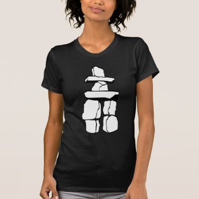 Vancouver Souvenir Womens Vancouver Inukshuk Shirt