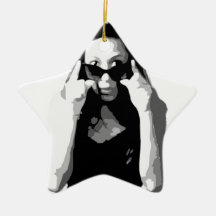 vanessaVector_SQ.jpg Christmas Ornament