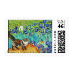 Vangogh Cat Stamp