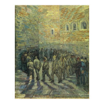 VanGogh's Prisoners Exercising posters