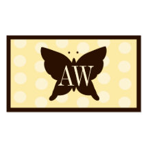 Vanilla Bedotted Business Card Templates