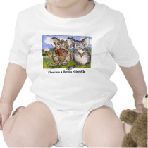 Vanilla Chinchilla Cartoon Funny Baby t-shirts by zooogle Vanilla Chinchilla Cartoon Funny Baby t-shirts