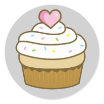 vanilla cupcake stickers by thecuteinstitute vanilla cupcake stickers
