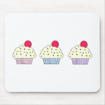 Vanilla Cupcakes Mouse Mats