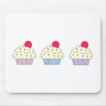 Vanilla Cupcakes Mouse Mats