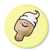 Vanilla ice cream magnets by jsoh Vanilla ice cream magnets