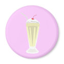 Vanilla Milkshake Magnet by BellyJeans Vanilla Milkshake Magnet