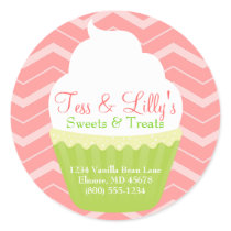 Vanilla Swirl - Green - Custom Stickers stickers