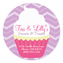 Vanilla Swirl - Pink - Custom Stickers stickers