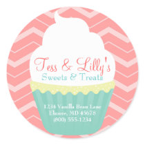 Vanilla Swirl - Teal - Custom Stickers stickers