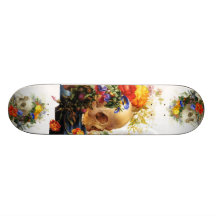 Vanitas Skulls Skateboard