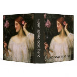 Vanity by John William Waterhouse Vinyl Binder