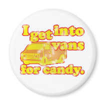 Vans For Candy magnets