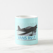 Vans RV-7 Airplane Coffee Mug