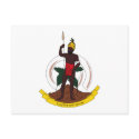 Vanuatu Coat of Arms Postcard