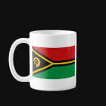 Vanuatu Flag Map Classic Mug