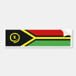 Vanuatu Flag Bumper Sticker