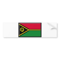 Vanuatu Flag bumper stickers by jacinto888 Vanuatu Flag bumper stickers