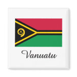 Vanuatu Flag Design Fridge Magnets