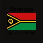 Vanuatu Flag Map Text Ladies Baby Doll