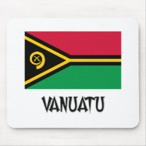 Vanuatu Flag mousepads by flagshirt Vanuatu Flag mousepads