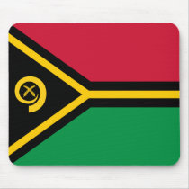 Vanuatu Flag Mousepad by FlagAndMap Vanuatu Flag Mousepad