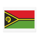 Vanuatu Flag Postcard