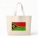 Vanuatu Flag Tote Bag
